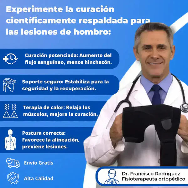 HombroConfort® HOMBRERA TÉRMICA PARA HOMBRO + ¡EBOOK GRATIS! CALEFACCIÓN Y ALIVIO PARA DOLOR MÚSCULAR