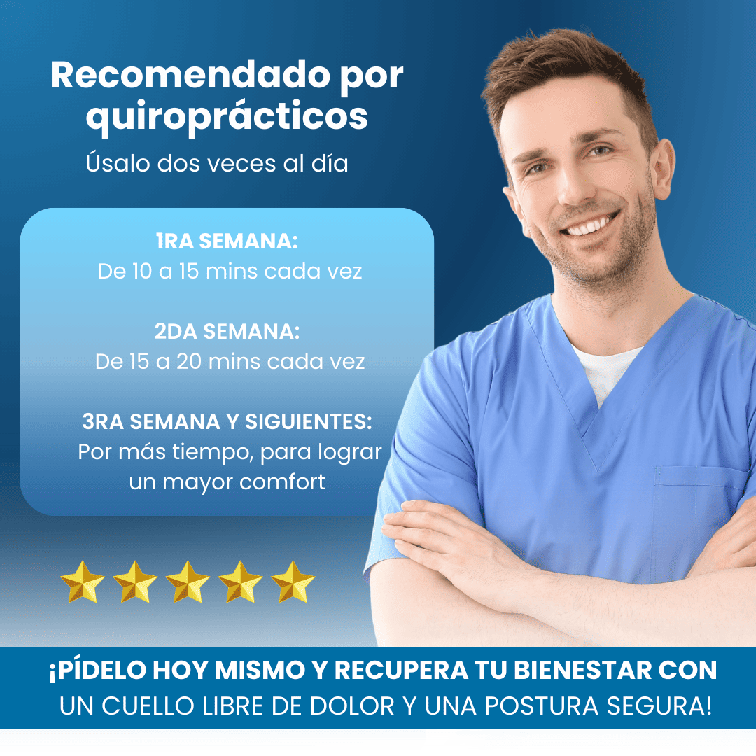 CerviMax® | Cojín Ortopédico para Aliviar el Dolor y la Tensión muscular