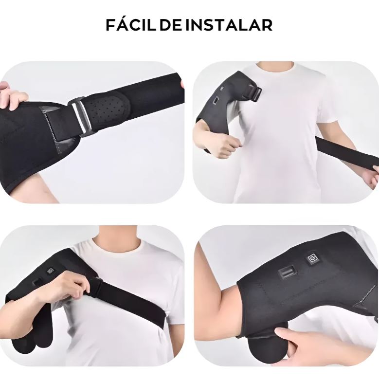 HombroConfort® HOMBRERA TÉRMICA PARA HOMBRO + ¡EBOOK GRATIS! CALEFACCIÓN Y ALIVIO PARA DOLOR MÚSCULAR