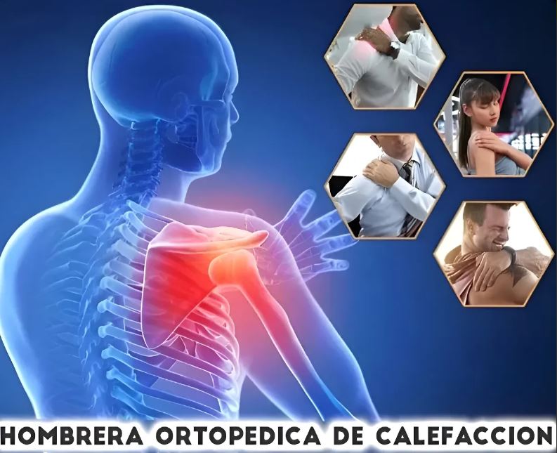 HombroConfort® HOMBRERA TÉRMICA PARA HOMBRO + ¡EBOOK GRATIS! CALEFACCIÓN Y ALIVIO PARA DOLOR MÚSCULAR