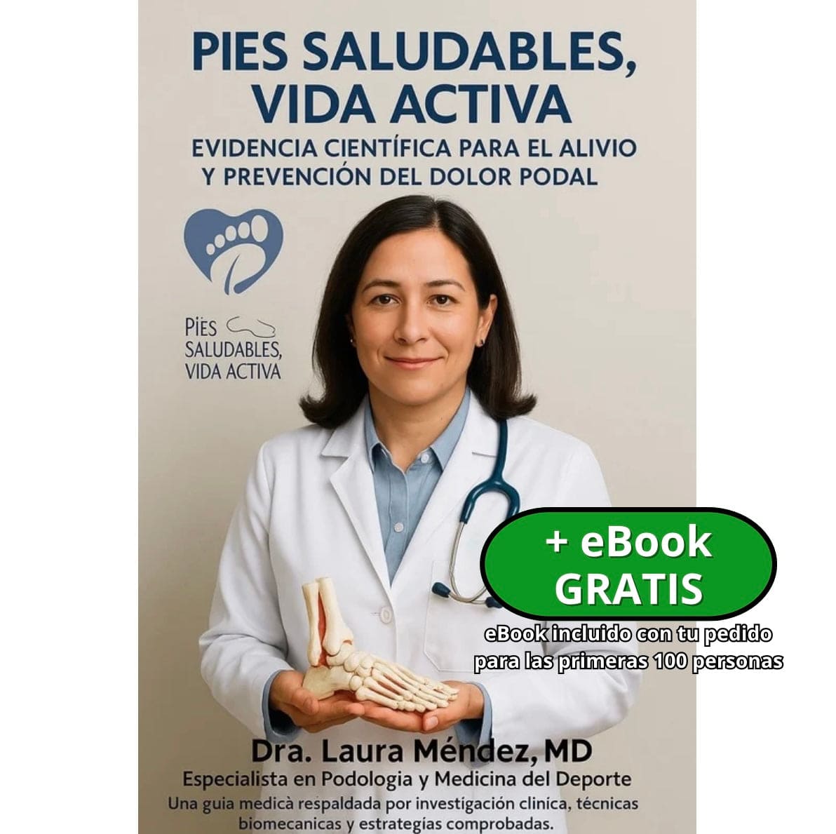 PlantaMed® TOBILLERA PLANTAR + ¡EBOOK GRATIS! EL FIN DE LOS PIES DOLORIDOS