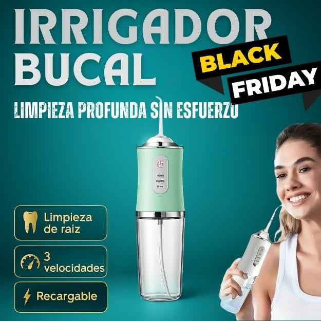 IRRIGADOR BUCAL OralJet®  SENSACIÓN DE BOCA LIMPIA Y ALIENTO FRESCO DESDE EL PRIMER USO