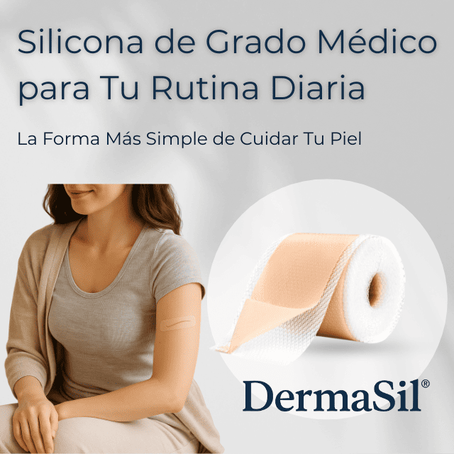 DermaSil® – Silicona Médica para Cicatrices y Líneas de Expresión