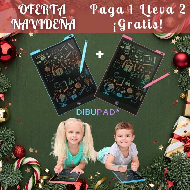 DibuPad® TABLET DE DIBUJO PARA MANTENER AL PEQUE CREATIVO, ENFOCADO Y TRANQUILO