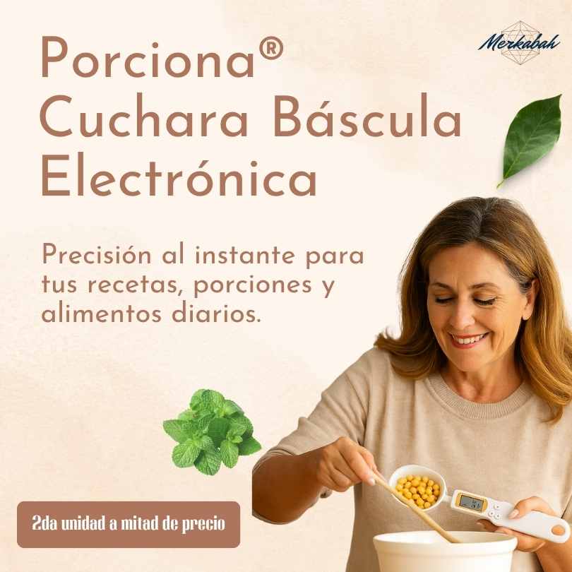 Porciona® CUCHARA BÁSCULA ELÉCTRONICA