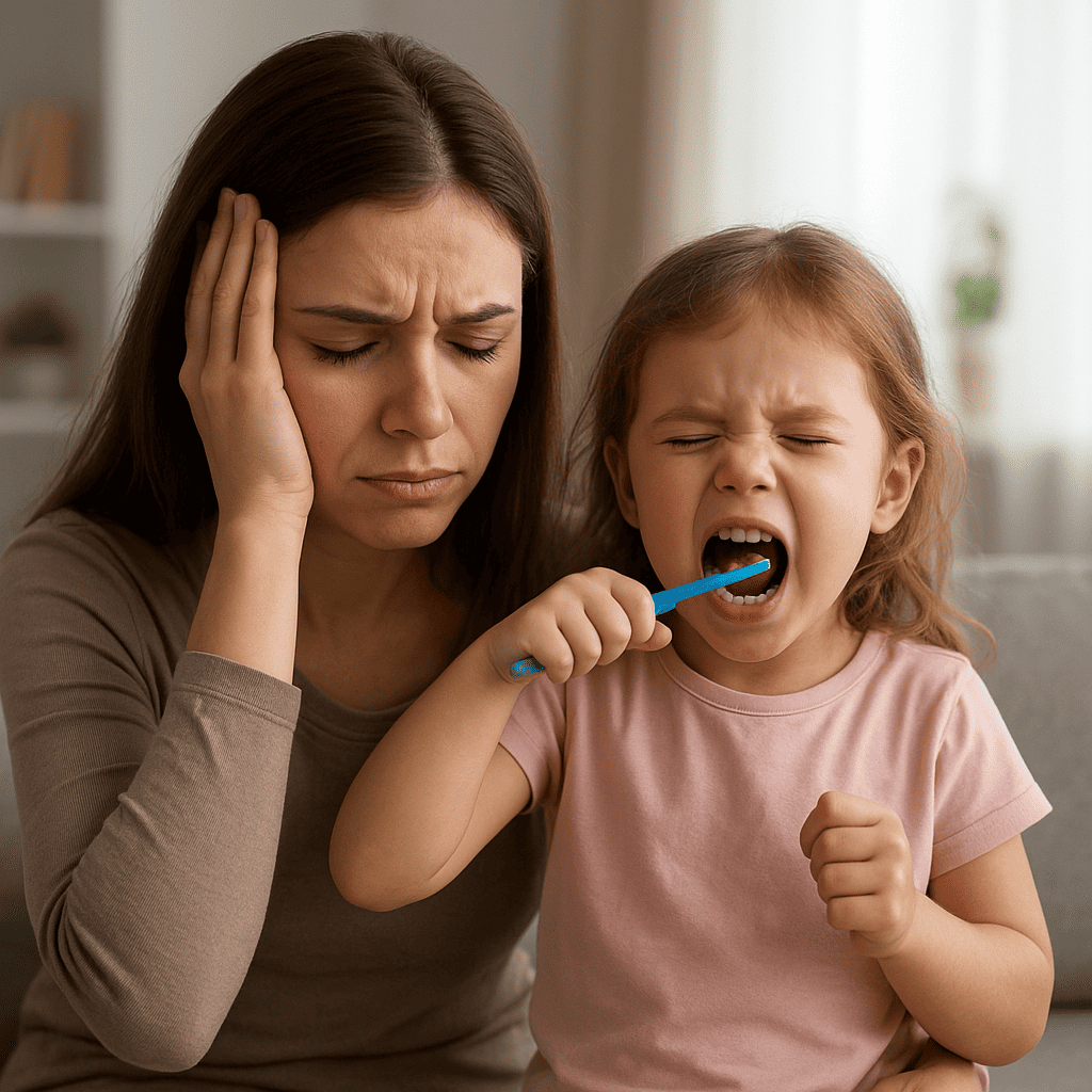 (2 X 1) U-Sonrisa® CEPILLO INFANTIL DE SILICONA EN U FÁCIL DE USAR PARA LIMPIEZA COMPLETA