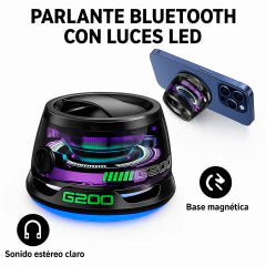 ClaroSound® Altavoz Magnético Inhalambrico – Sonido Claro en Cualquier Lugar