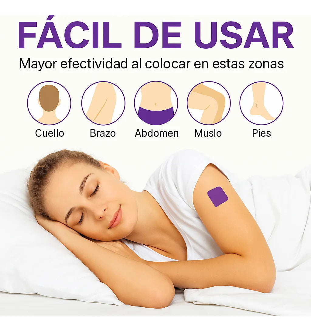 Somnía® – Parches Naturales para un Descanso Profundo