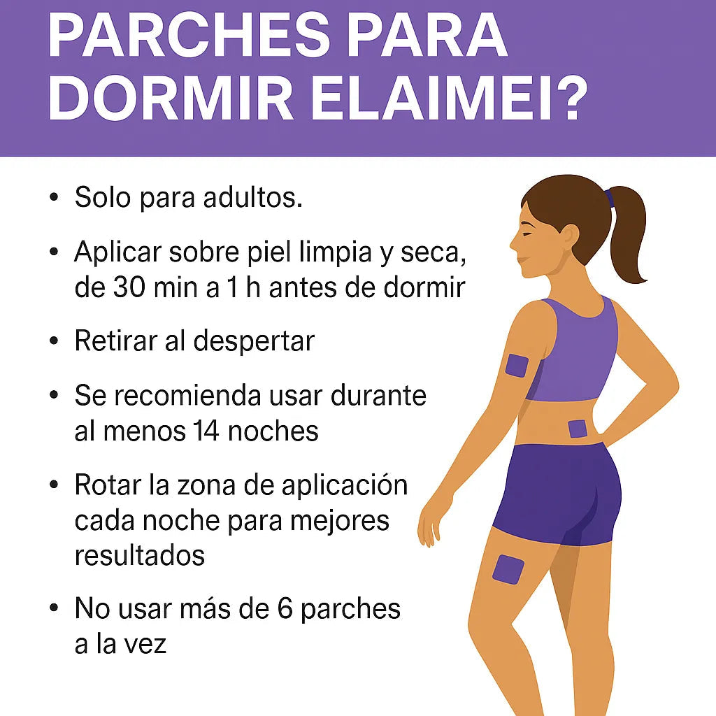 Somnía® – Parches Naturales para un Descanso Profundo